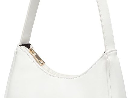 Shoulder Bags for Women, Cute  Tote Handbag Mini Clutch Purse Zipper Closure