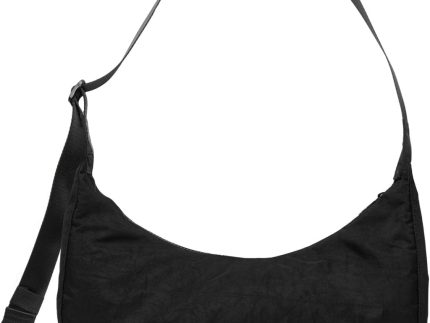 Nylon  Bag - Casual Shoulder Crossbody with Adjustable Strap & Dual Interior Pockets