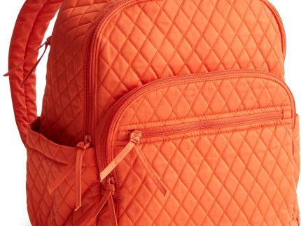 Women Premium Cotton  Backpack, Koi Orange, One Size