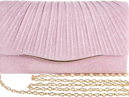 Clutch Purses for Women Formal Dressy Evening Bag Handbags Crossbody Bag for Wedding Cocktail Prom Party Elegance Charm